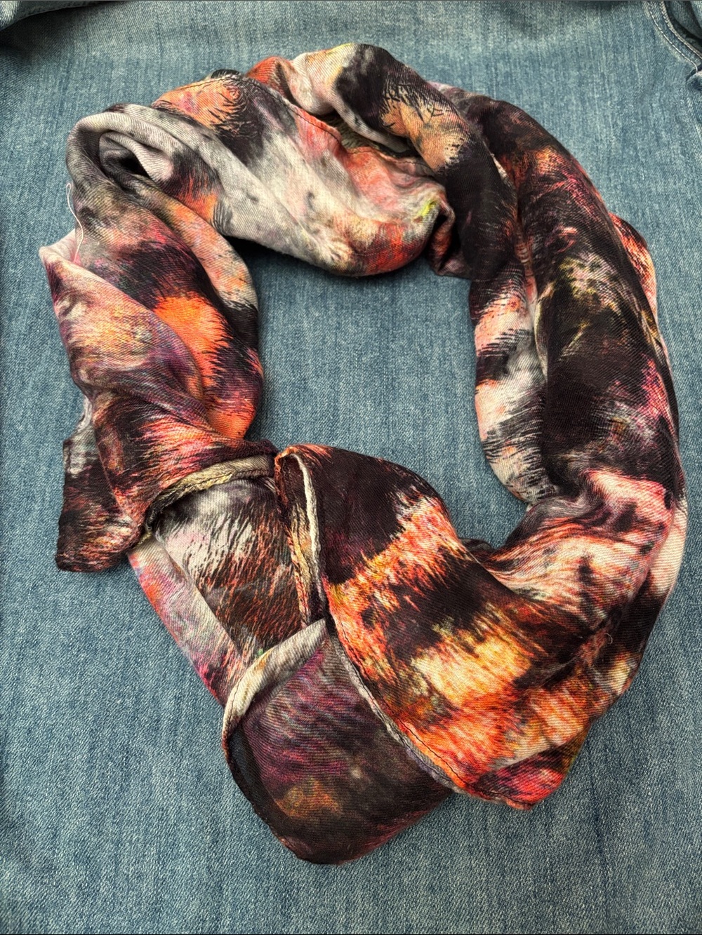 Animal Print Scarf